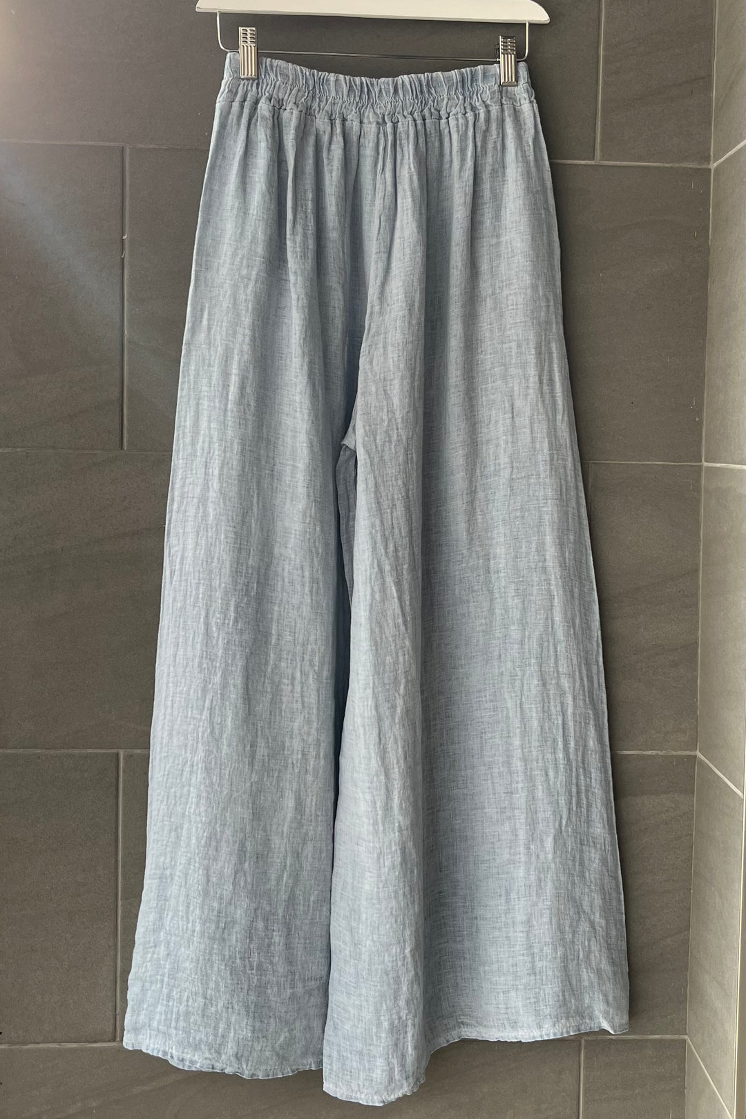 Meo Linen Milena Button Pants (Denim)