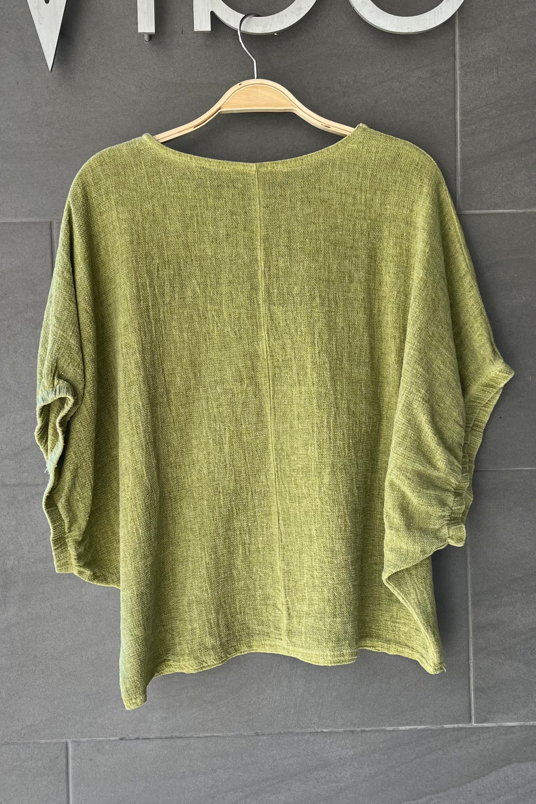 Meo Linen Vernazza Tee (Avocado)