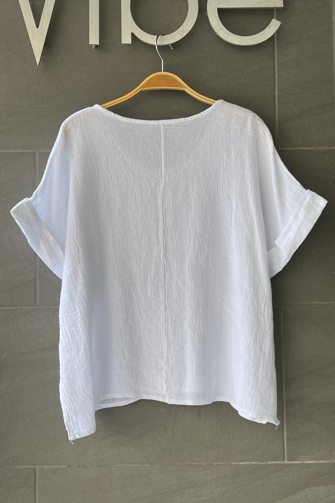 Meo Linen Tuscany Tee (White)