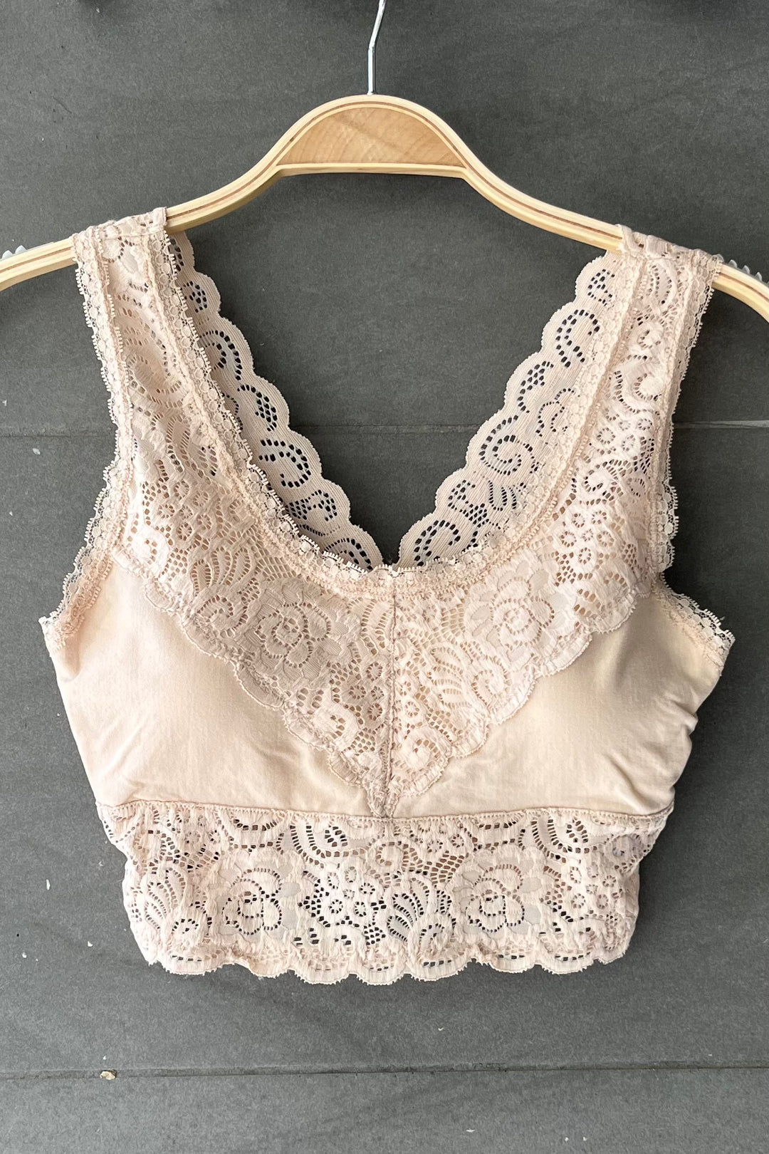 Seamless Lace Bralette (7 colours)