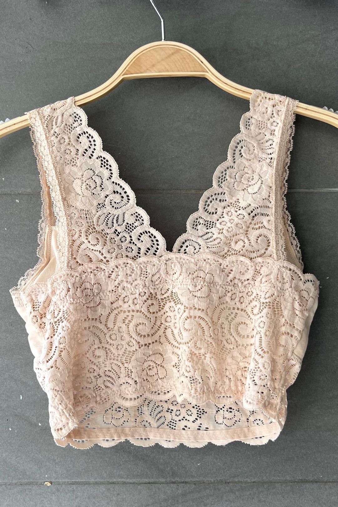 Seamless Lace Bralette (7 colours)