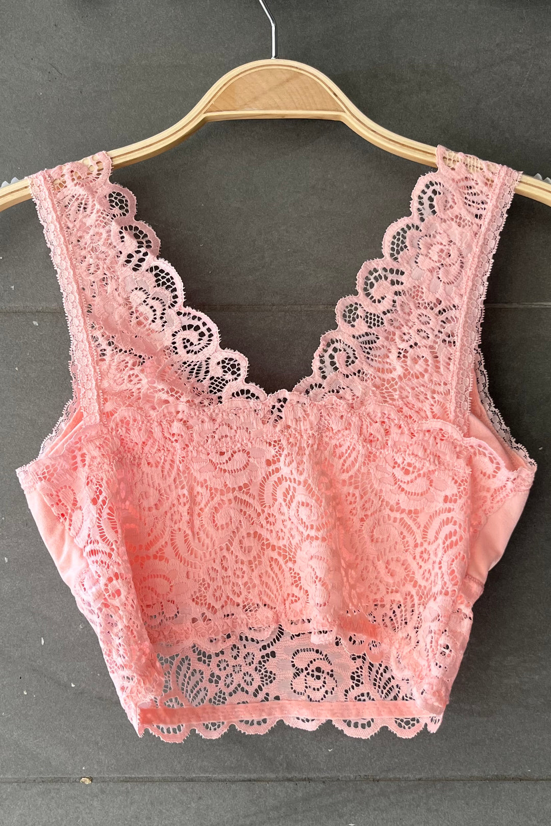Seamless Lace Bralette (7 colours)