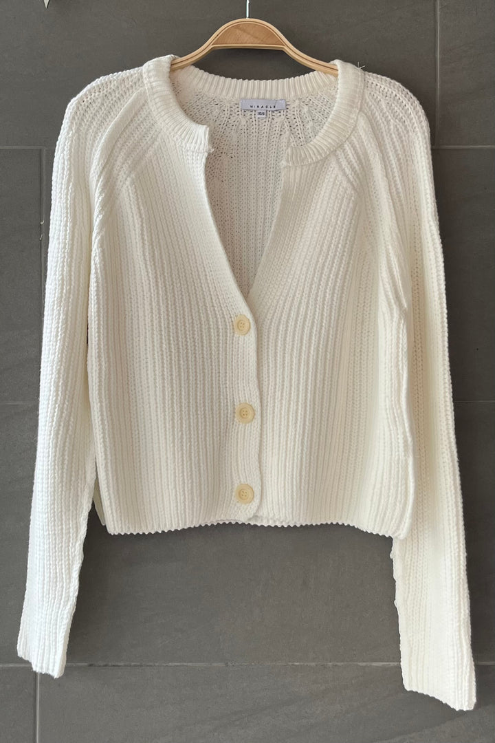 My Cozy Daphne Knit Cardigan (Ivory)
