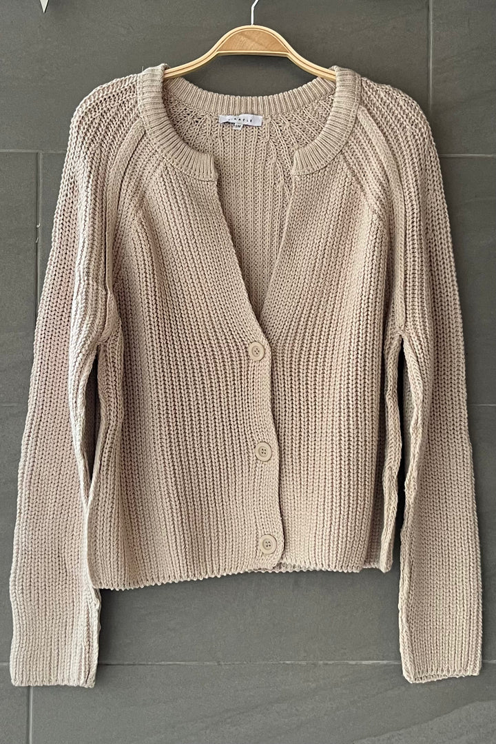 My Cozy Daphne Knit Cardigan (Neutral)