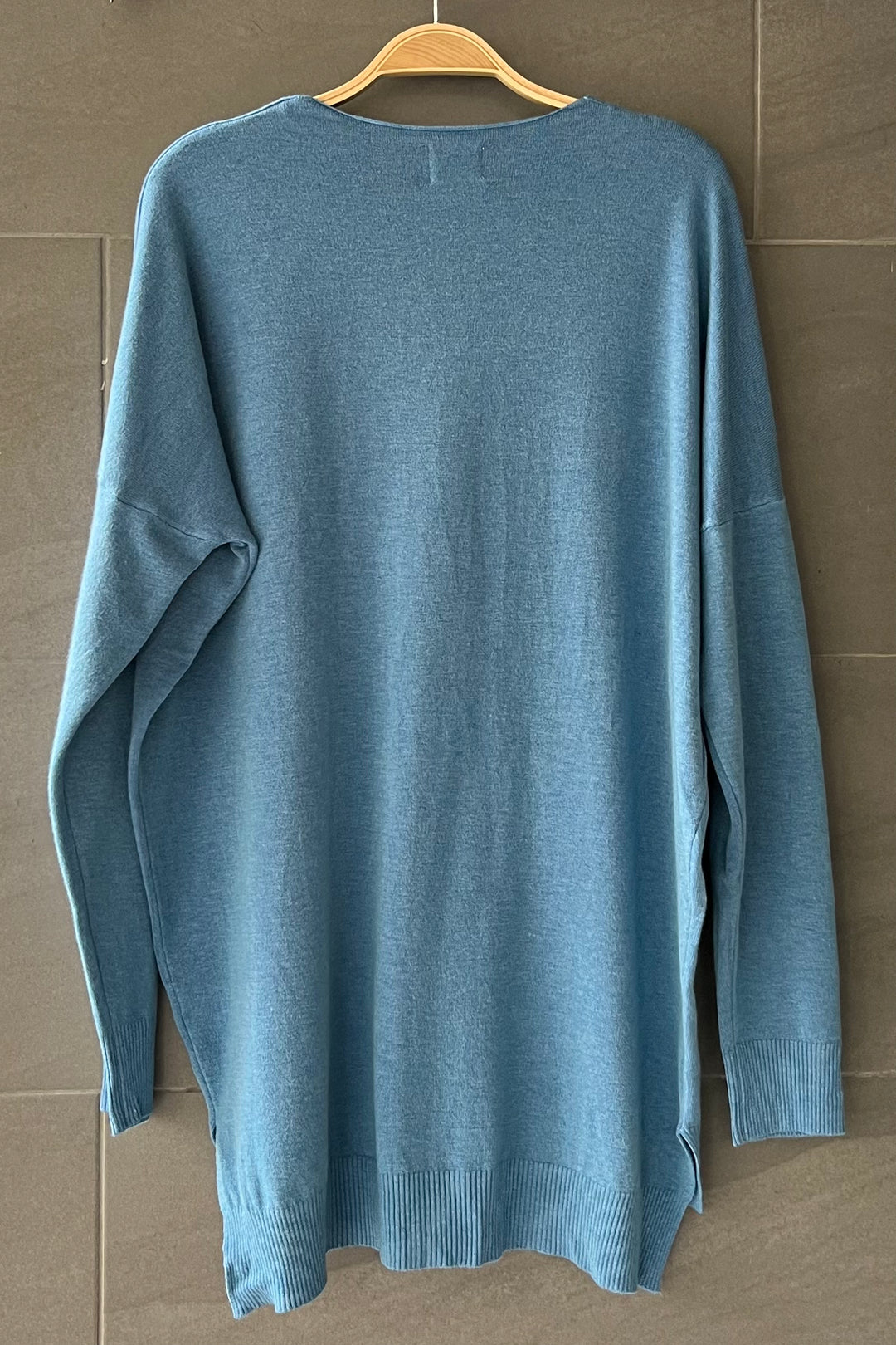 Comfy As Can Be Sweater (Azure)