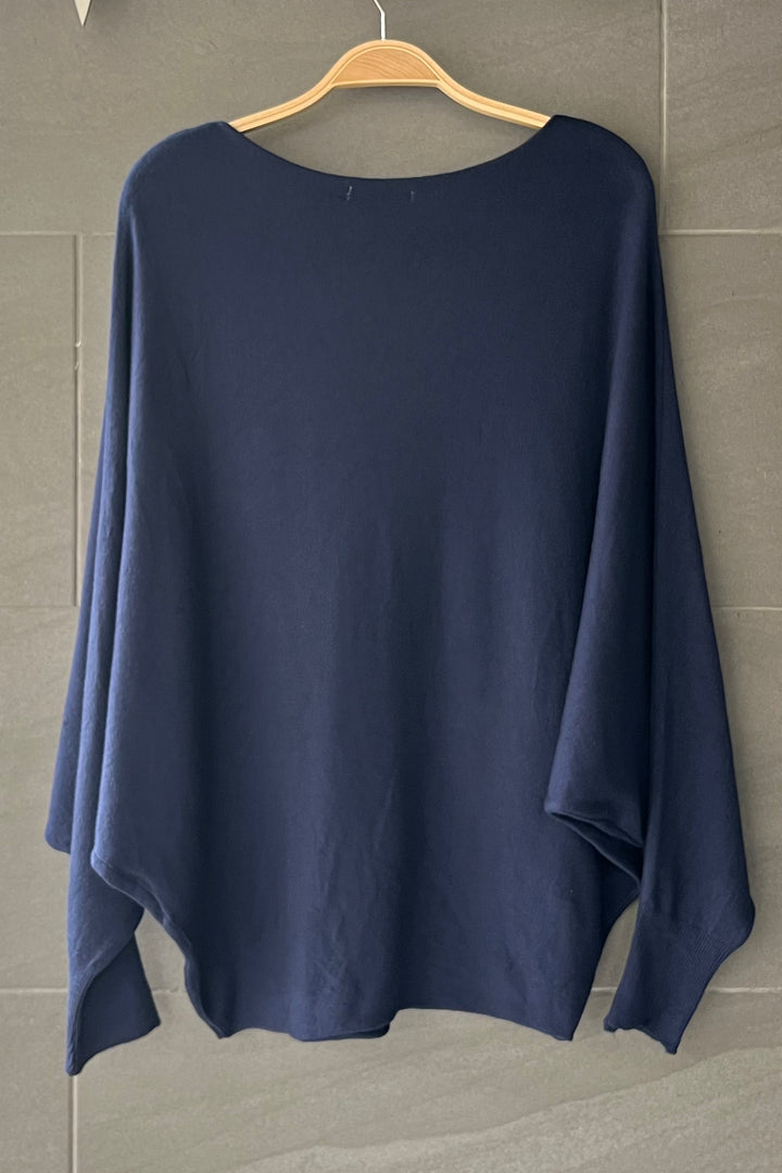 Meo Dolman Sweater (Navy)