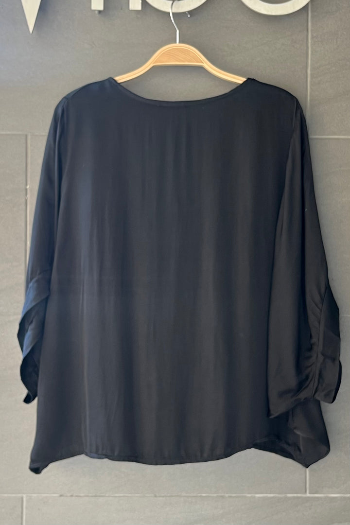 Meo Whisper Dolman Tee (Black)