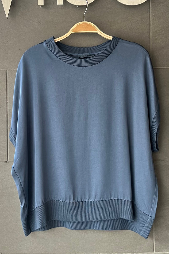 Meo Satin Margot Tee (Dark Denim)