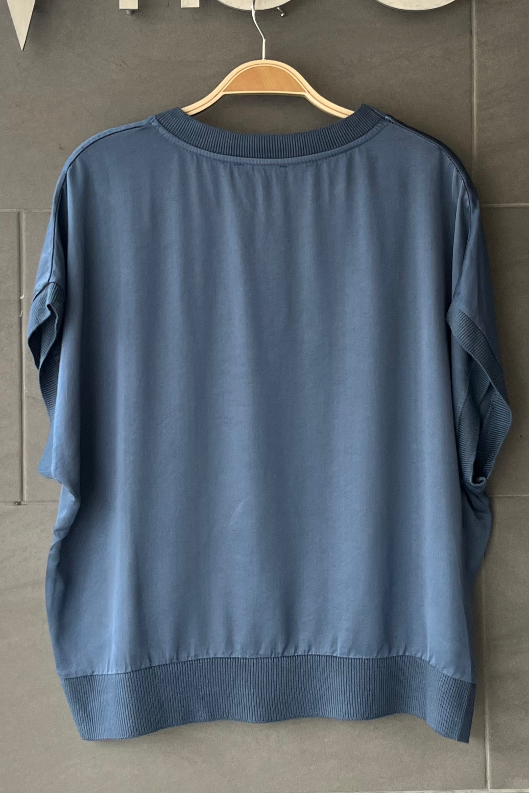 Meo Satin Margot Tee (Dark Denim)