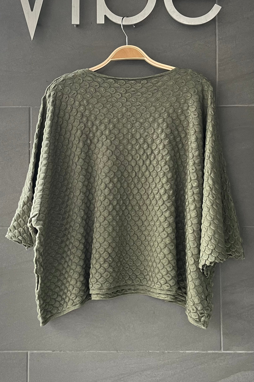 Meo Pebble Knit Sweater (Olive)