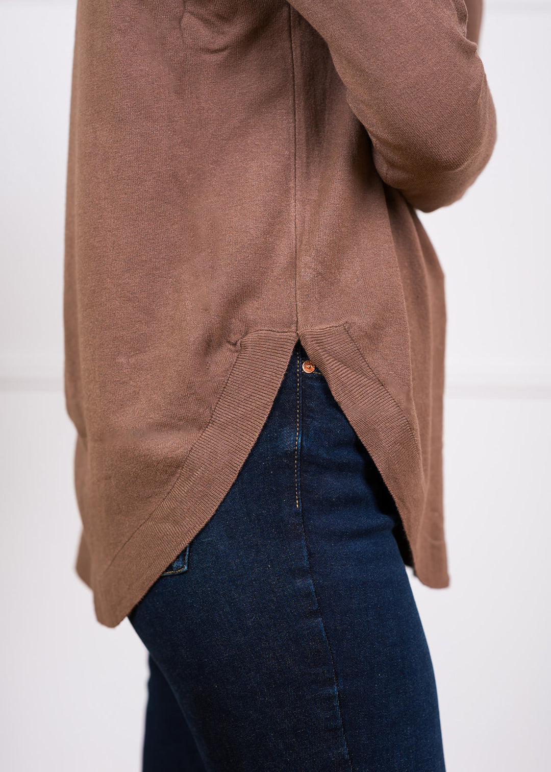 Dreamy Boatneck Sweater (Hazelnut)