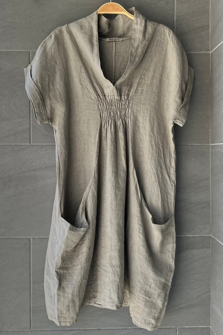 Meo Linen Pocket Dress TALL (4 colours)