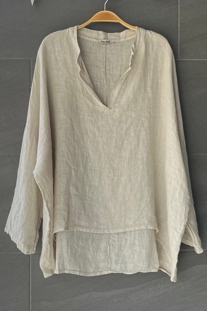 Meo Linen Palermo Shirt (Beige)