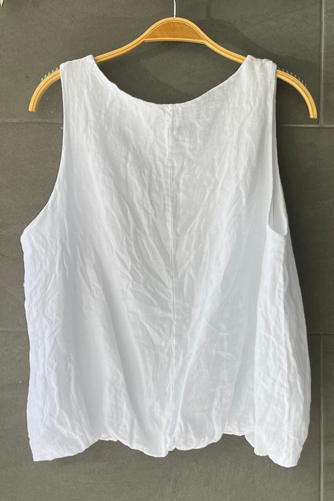 Meo Linen Amalfi Tank (White)