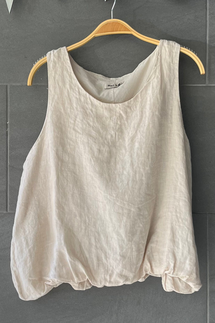 Meo Linen Amalfi Tank (Beige)