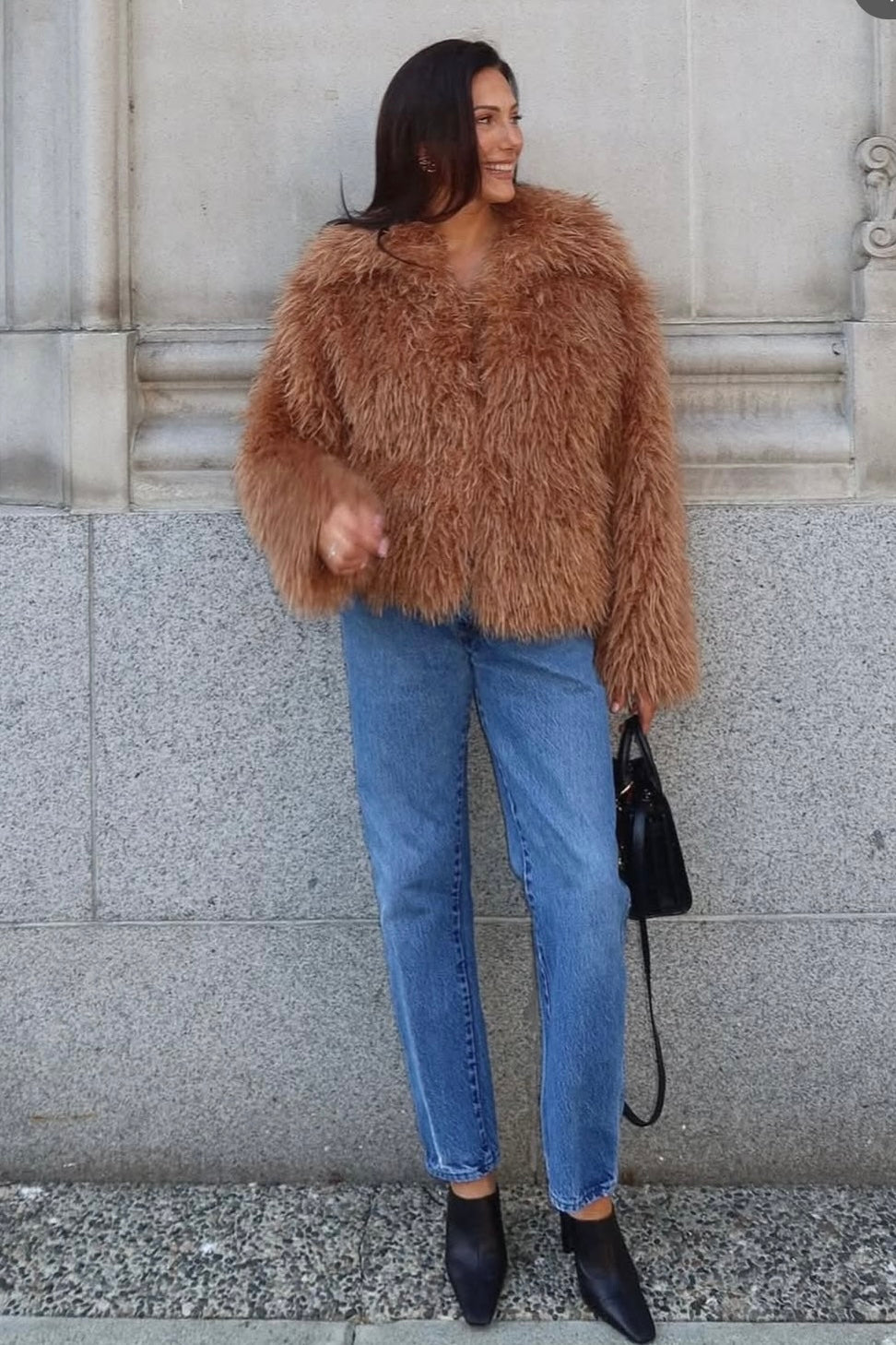 Brunette The Label Alfie Fur Jacket
