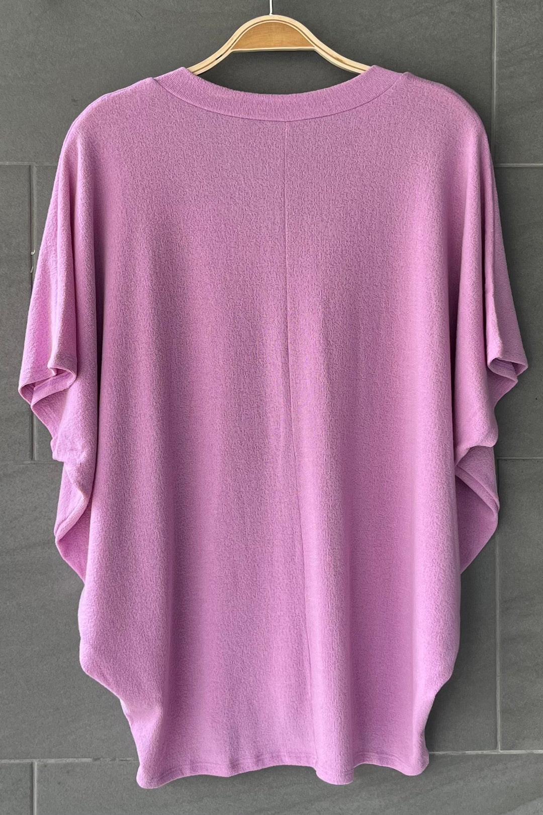Jolie Slouchy Dolman Tee (Sugar Plum)