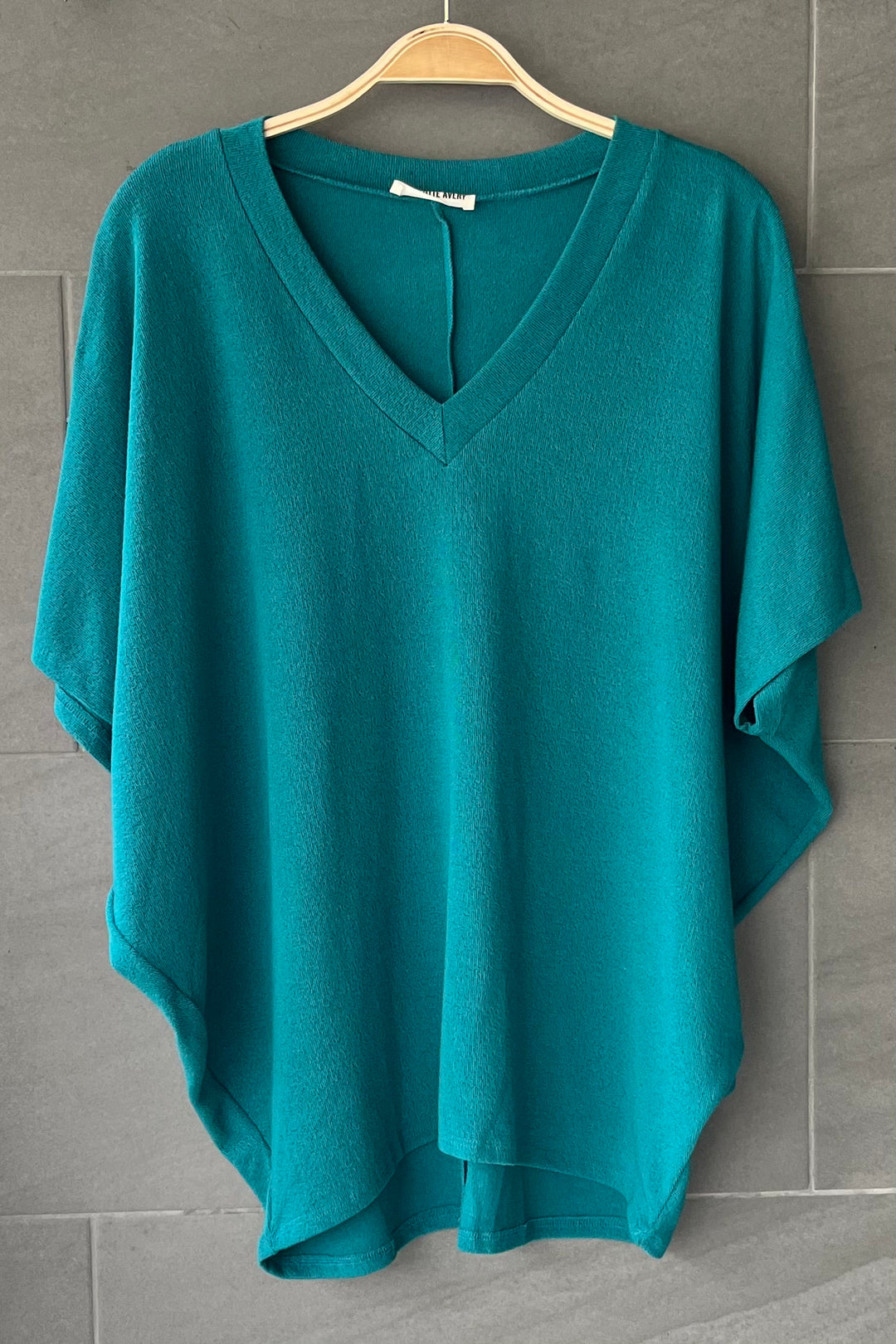 Jolie Slouchy Dolman Tee (Spruce)