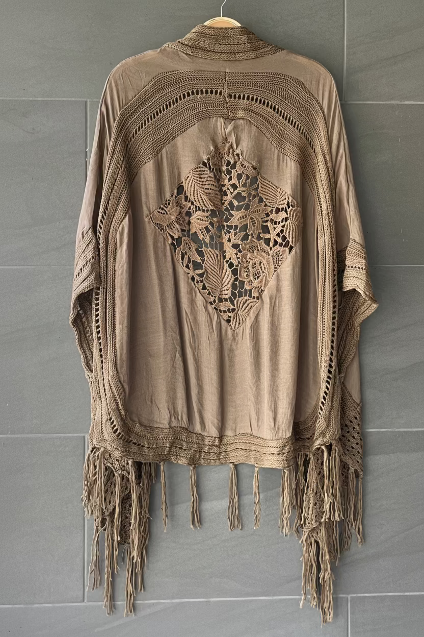 My Cozy Crochet Cardigan (Mocha)