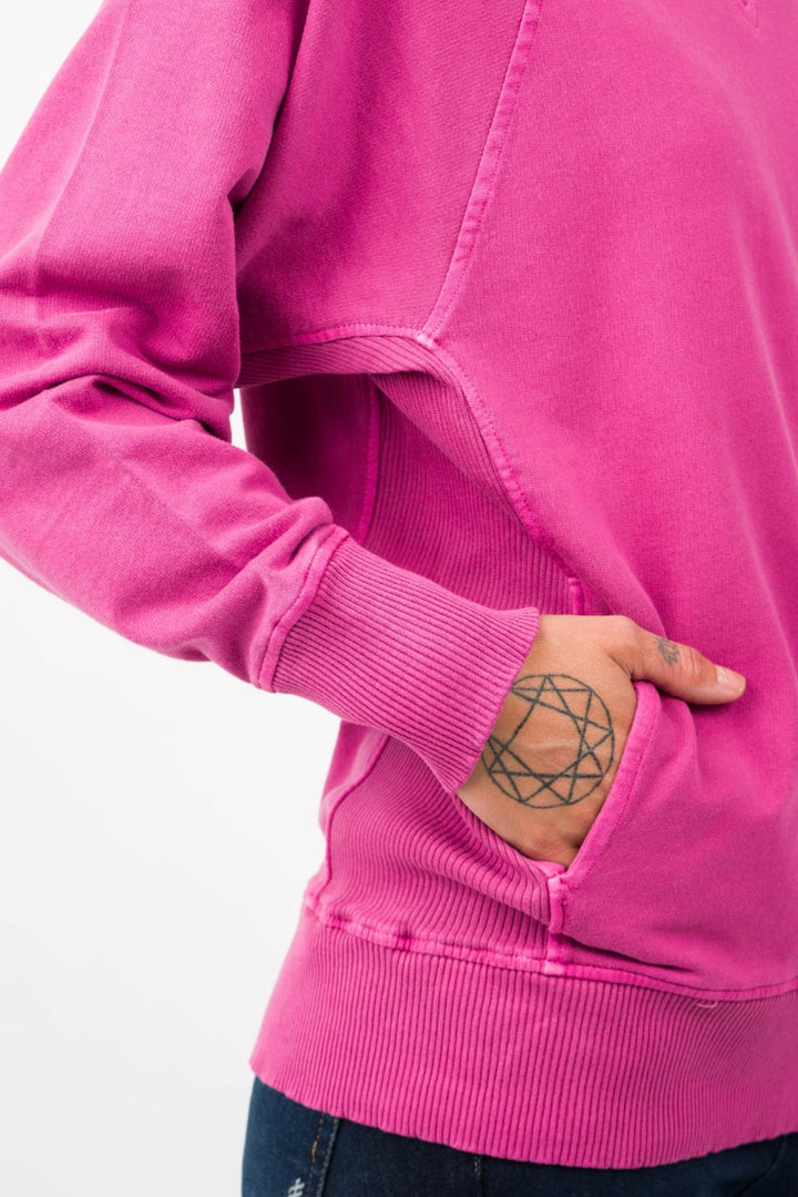 Zen French Terry Sweatshirt (Hot Pink)