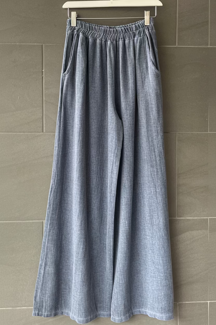 Meo Linen Sicily Pant (Dark Denim)
