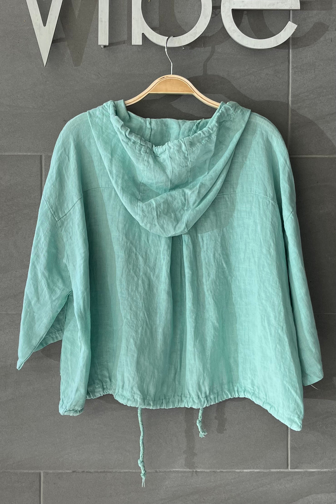Meo Linen Bomber Jacket (Spring Breeze)