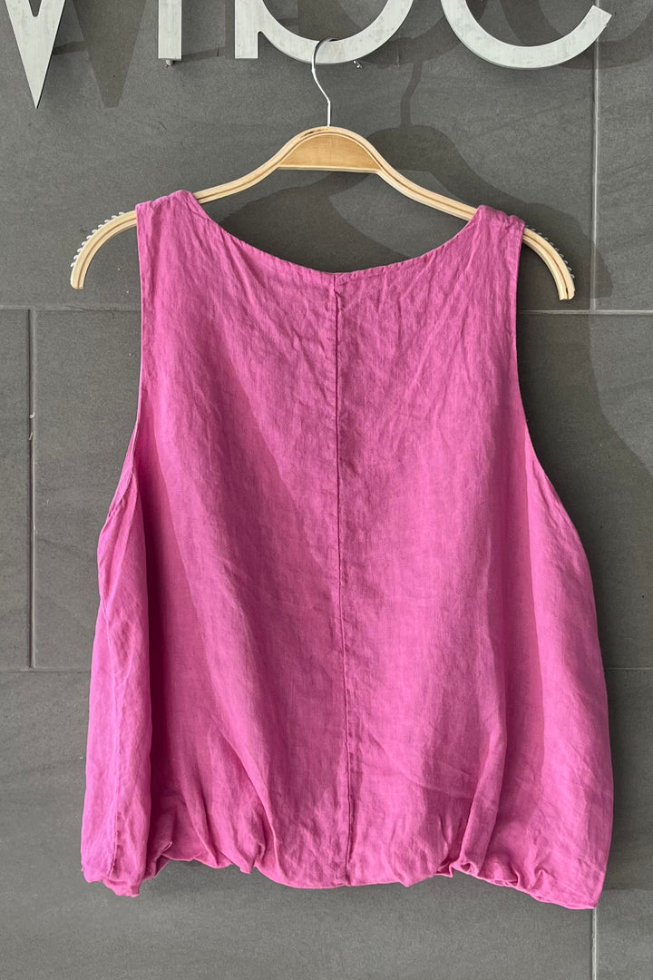 Meo Linen Amalfi Tank (Mauve)