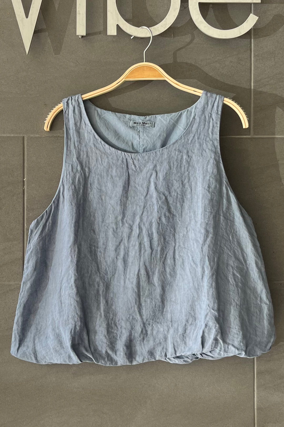 Meo Linen Amalfi Tank (Dark Denim)