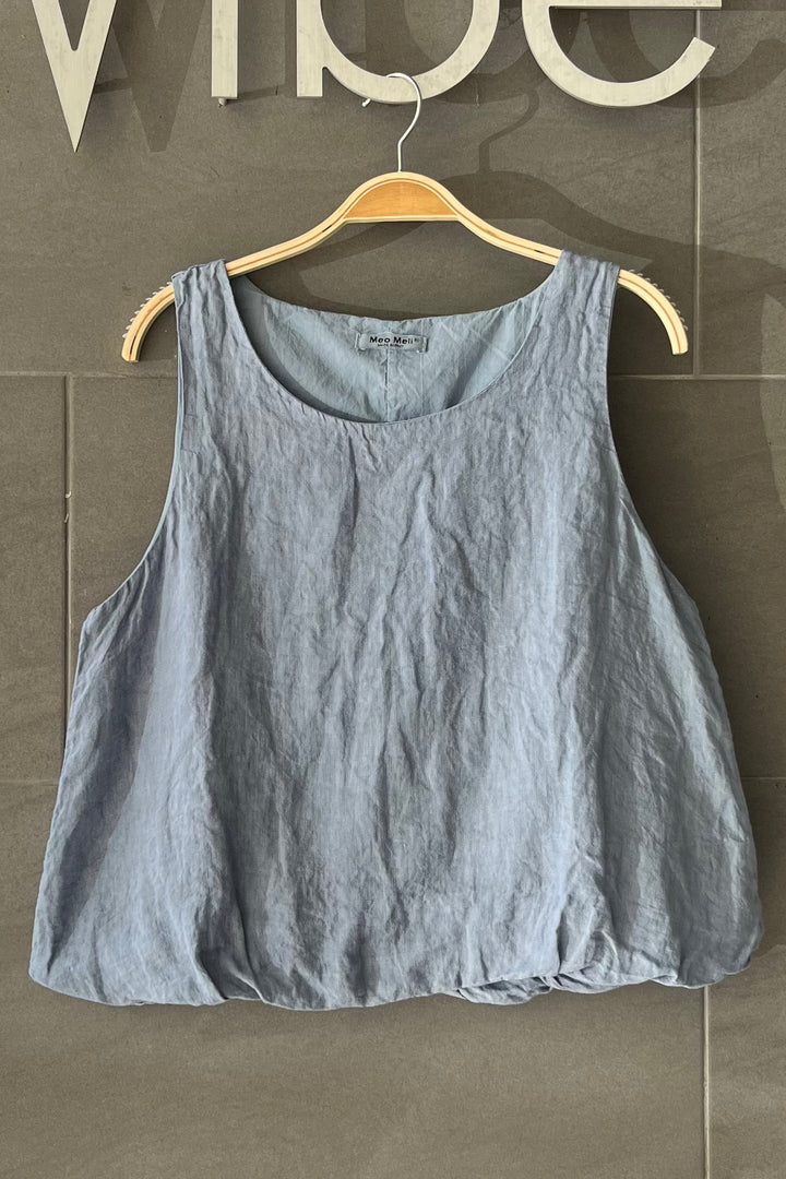 Meo Linen Amalfi Tank (Dark Denim)