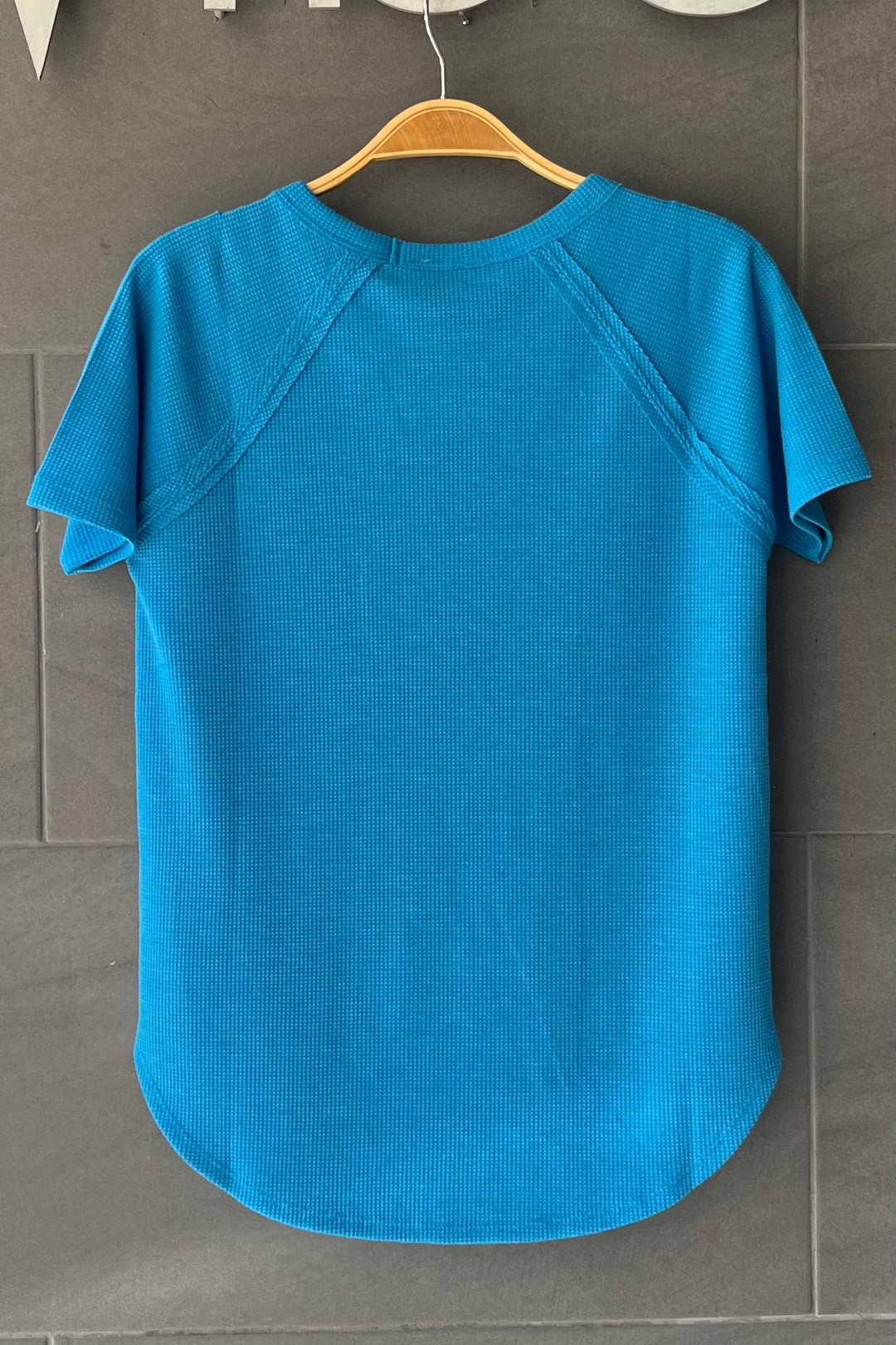 Zen Everyday Waffle Tee (Deep Sky)
