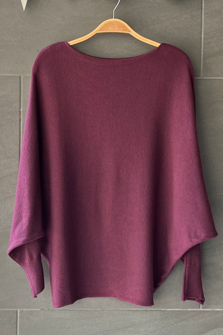 Meo Dolman Sweater (Plum)
