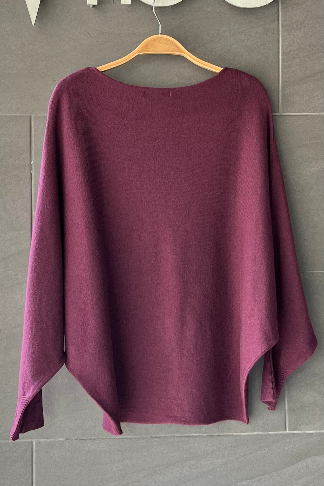 Meo Dolman Sweater (Plum)