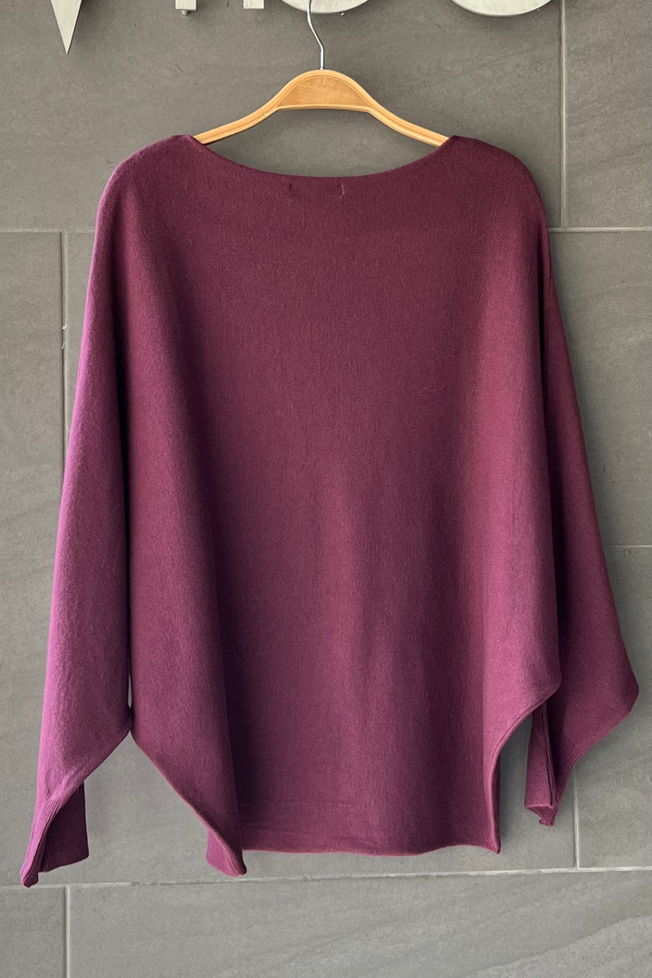 Meo Dolman Sweater (Plum)