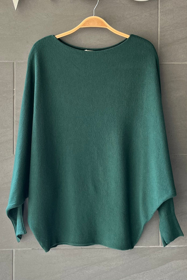 Meo Dolman Sweater (Forest Green)