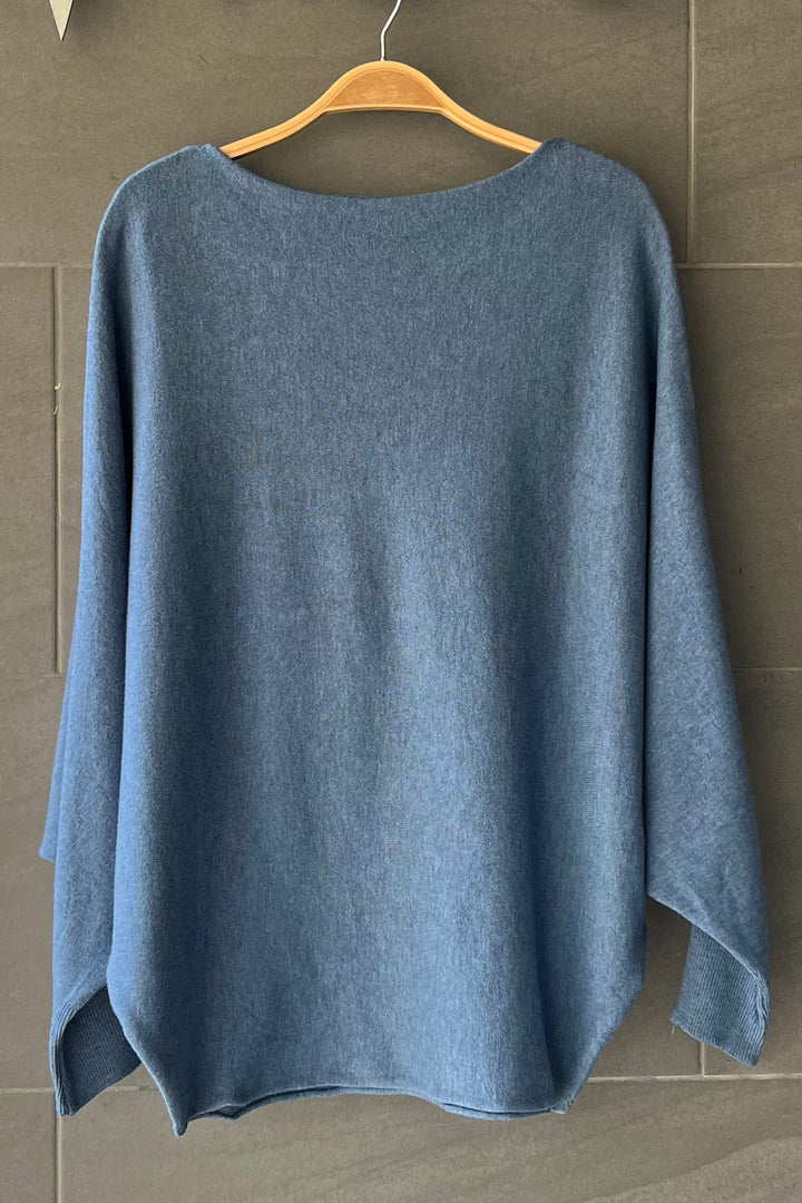 Meo Dolman Sweater (Denim)