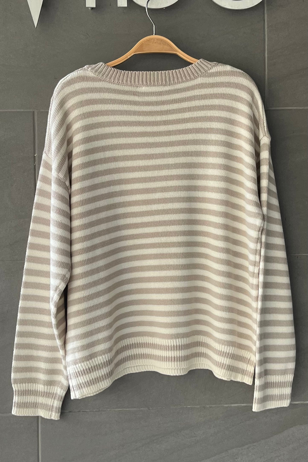 My Cozy Milo Cotton Sweater (Silver)