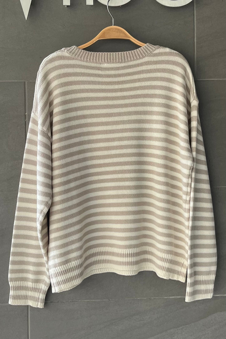 My Cozy Milo Cotton Sweater (Silver)
