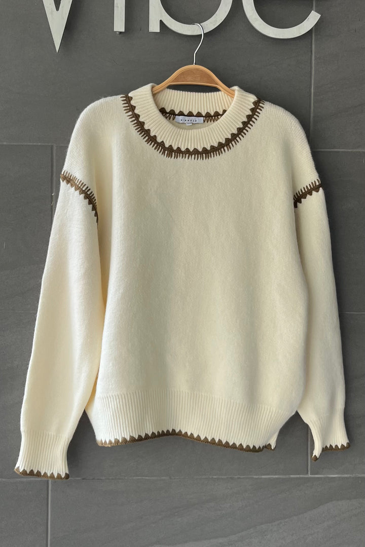 My Cozy Marlowe Knit Sweater