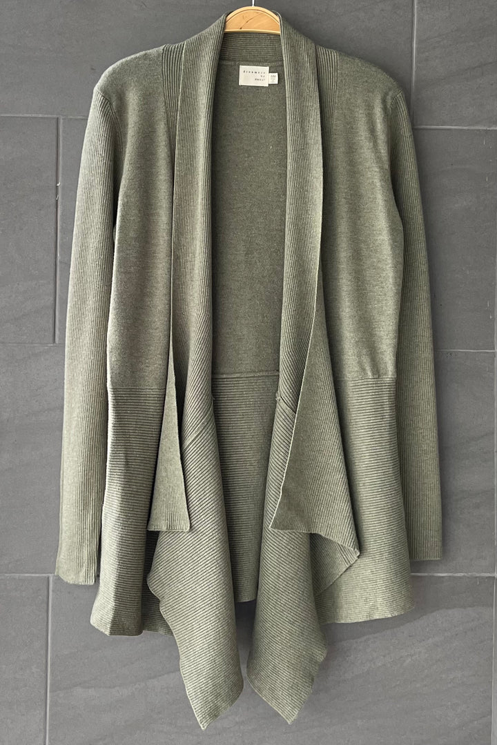 Dreamy Waterfall Cardigan (Heather Olive)