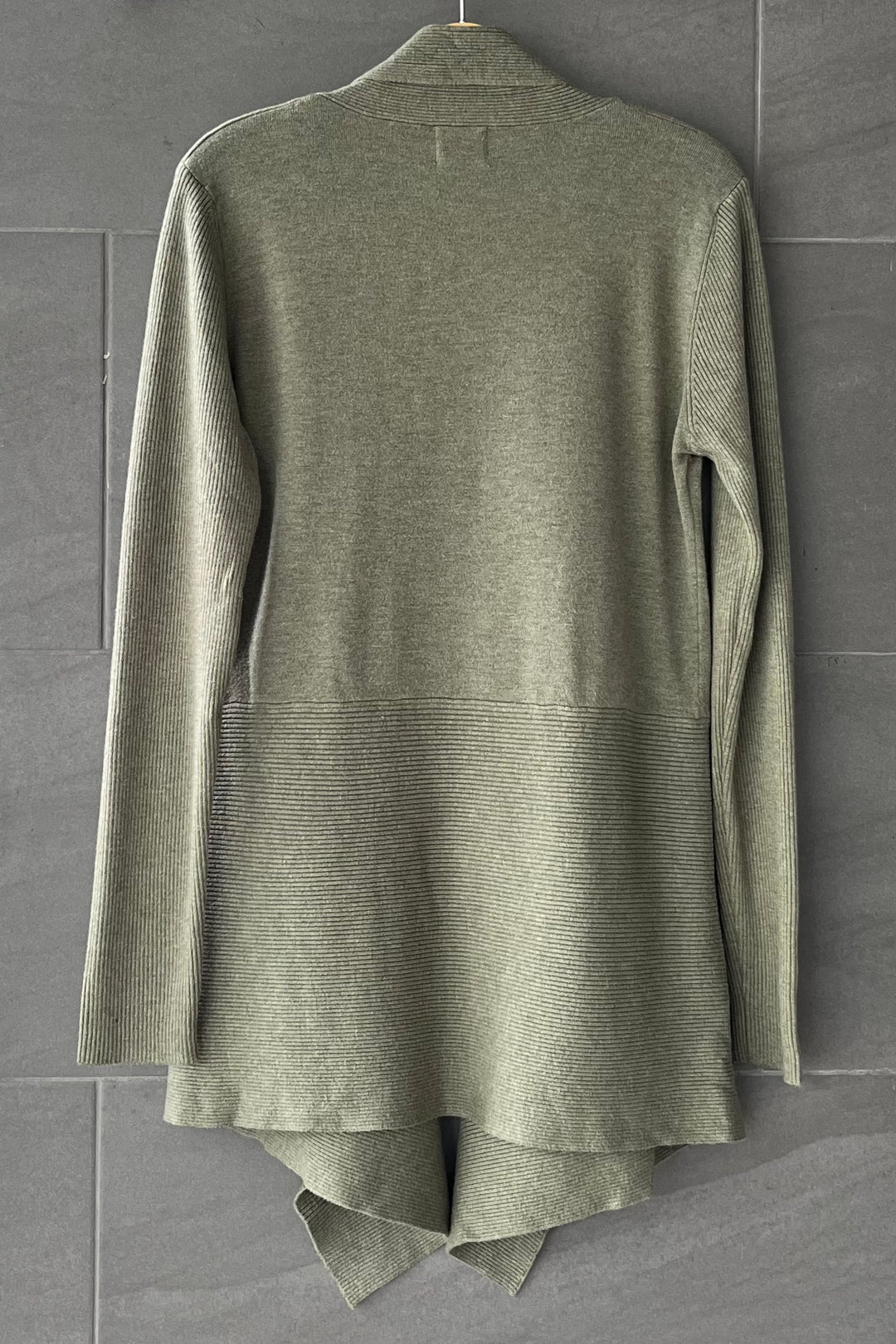 Dreamy Waterfall Cardigan (Heather Olive)
