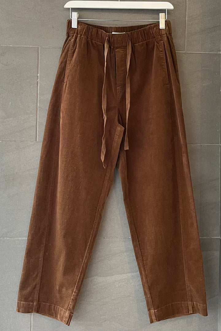 Be Cool Corduroy Drawstring Pants (Golden Brown)