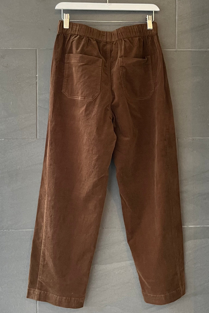 Be Cool Corduroy Drawstring Pants (Golden Brown)