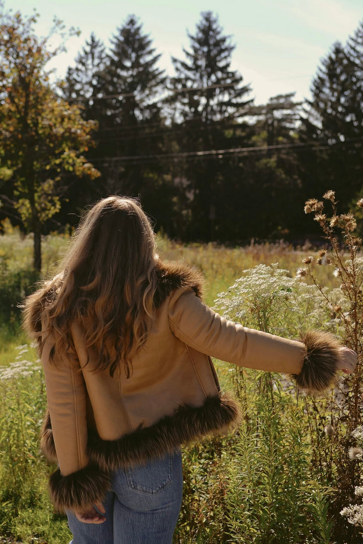 Lovestitch Aster Faux Fur Jacket