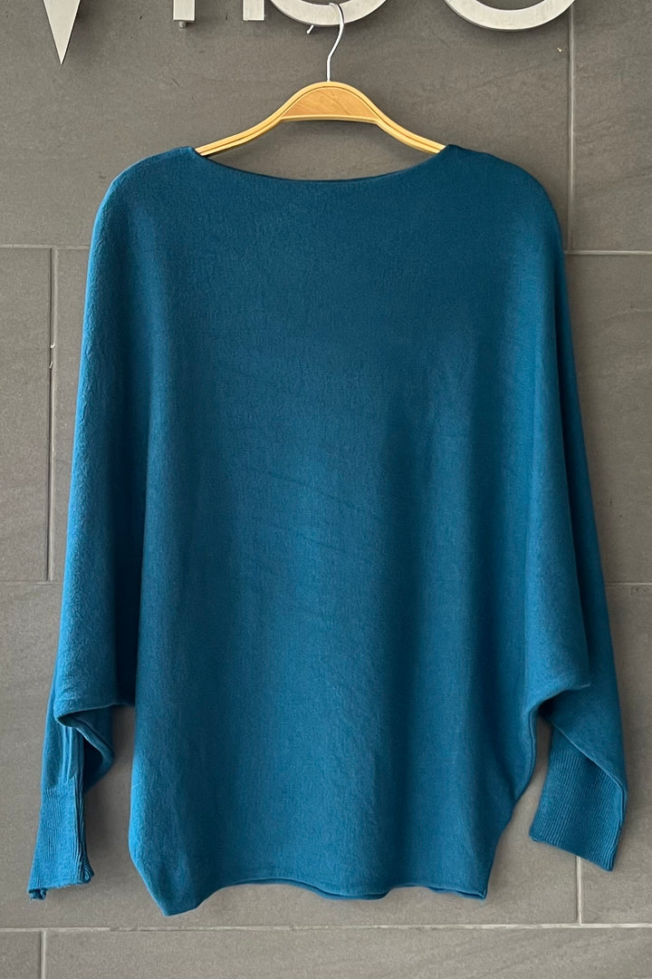 Meo Dolman Sweater (Teal)