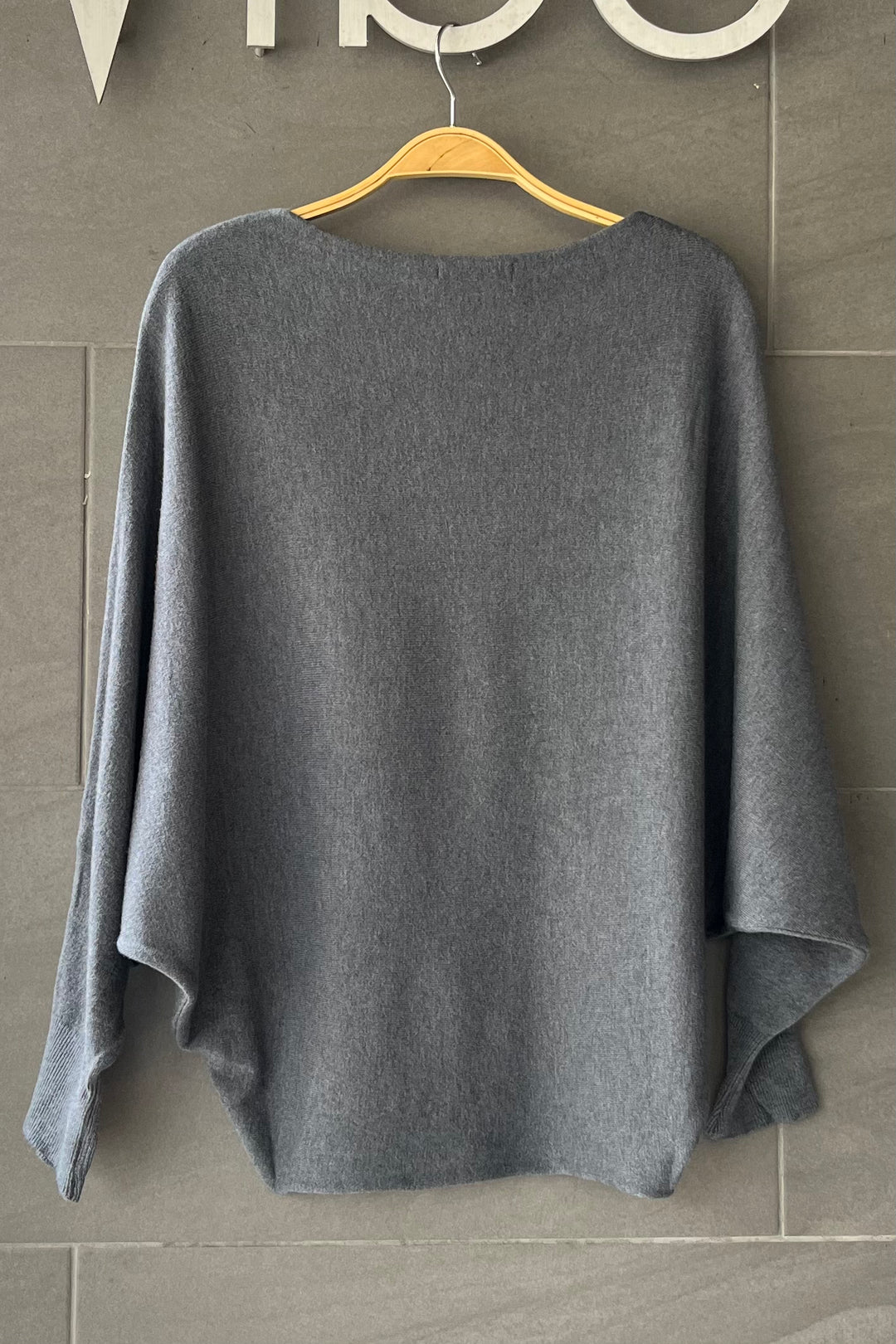 Meo Dolman Sweater (Charcoal)