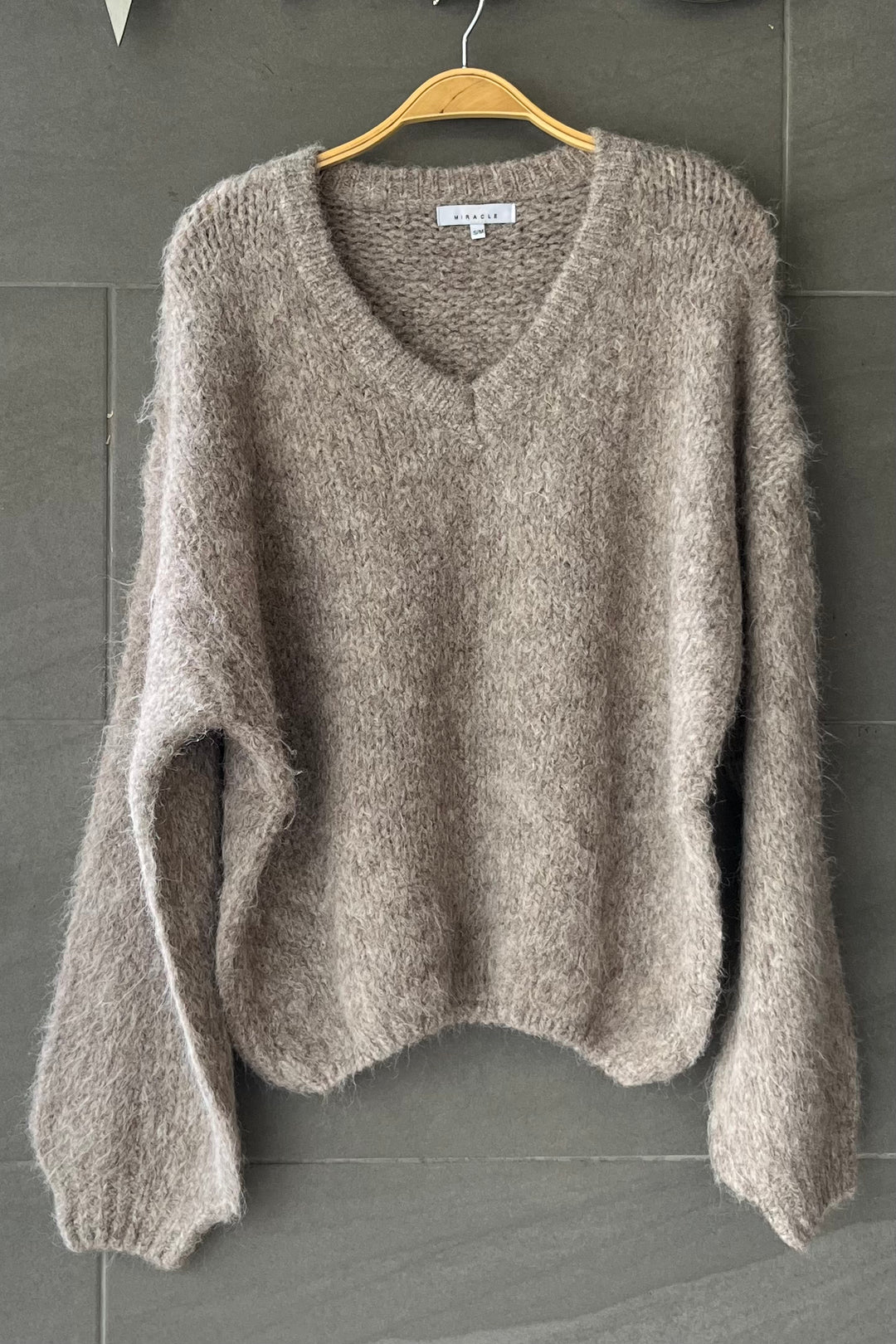 My Cozy Molly Knit Sweater (Khaki)