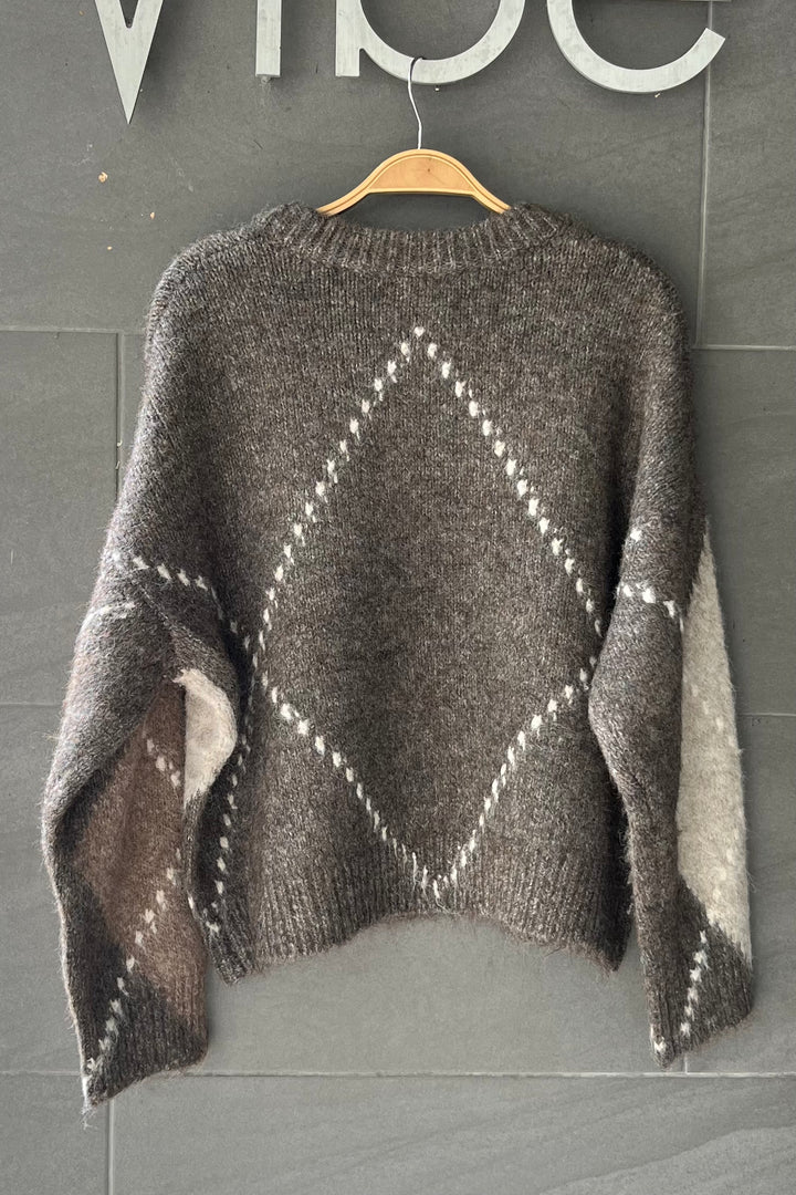 My Cozy Blair Sweater (Brown)
