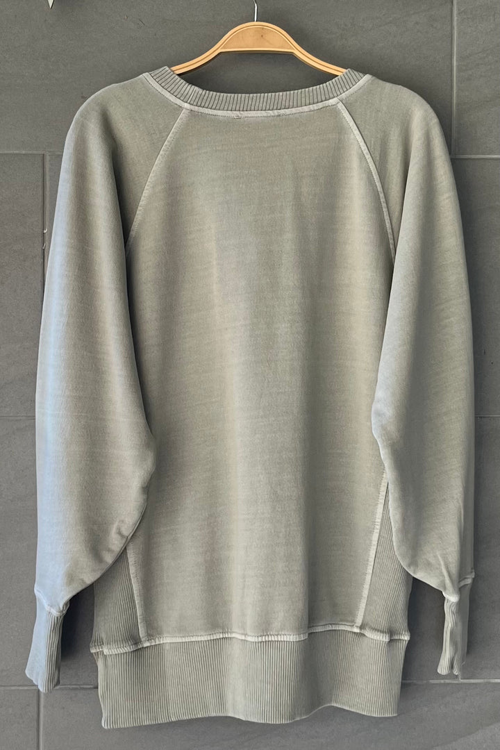 Zen French Terry Sweatshirt (Ash Mocha)