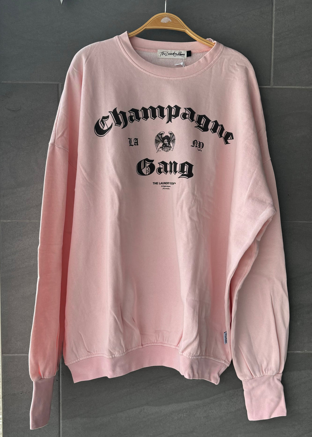 The Laundry Room Champagne Sweatshirt (Blush)