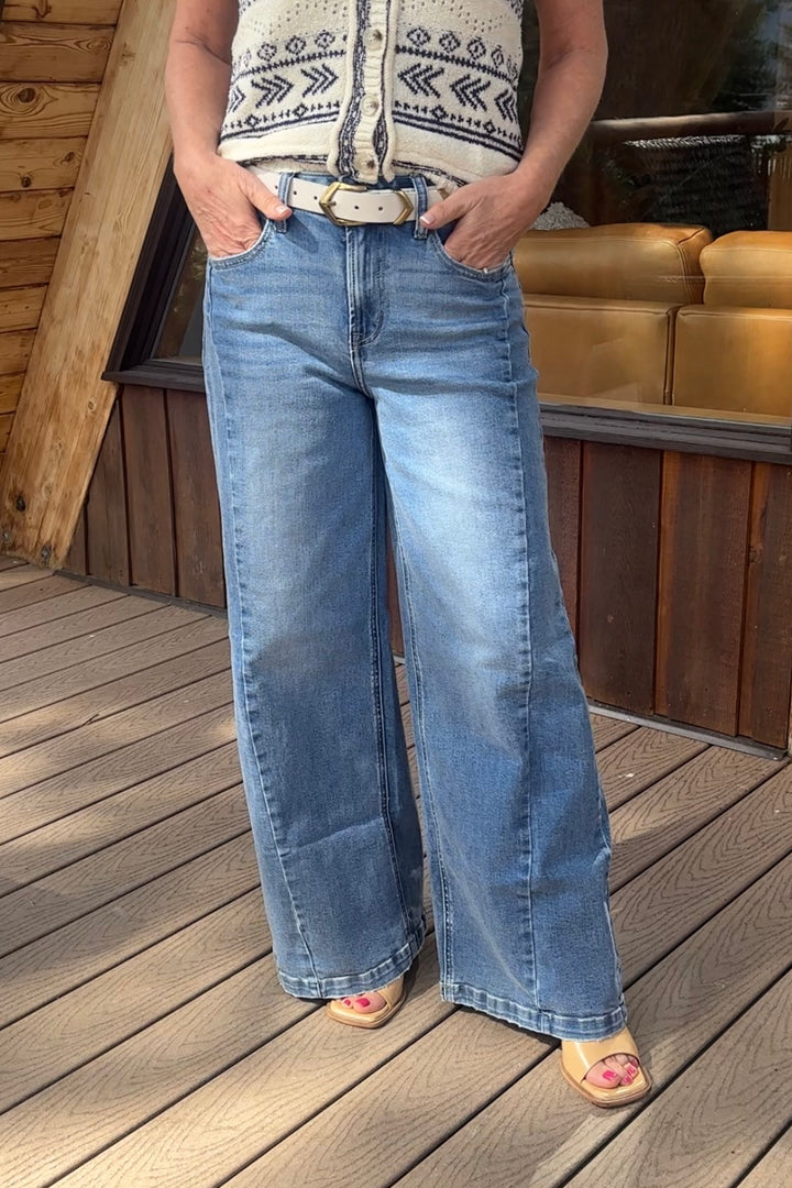 Zen 70s Super Wide Leg Jean